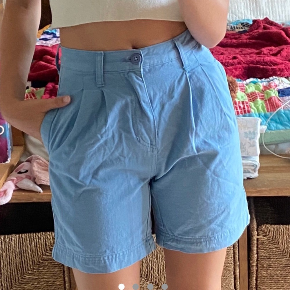 brandy melville blue alani shorts